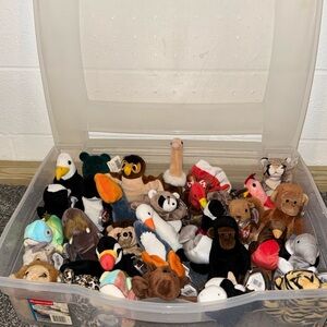 Vintage beanie baby toy Collection